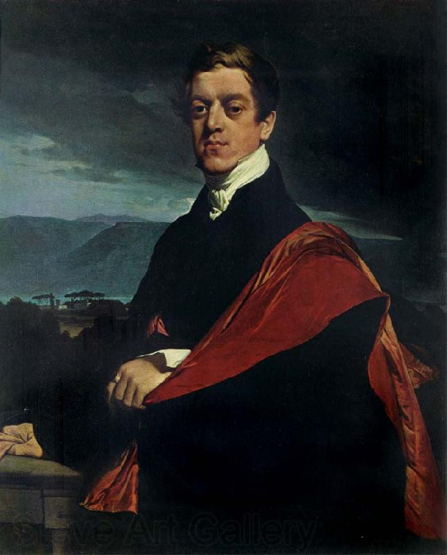 Jean-Auguste Dominique Ingres Portrait of Count Guryev Spain oil painting art